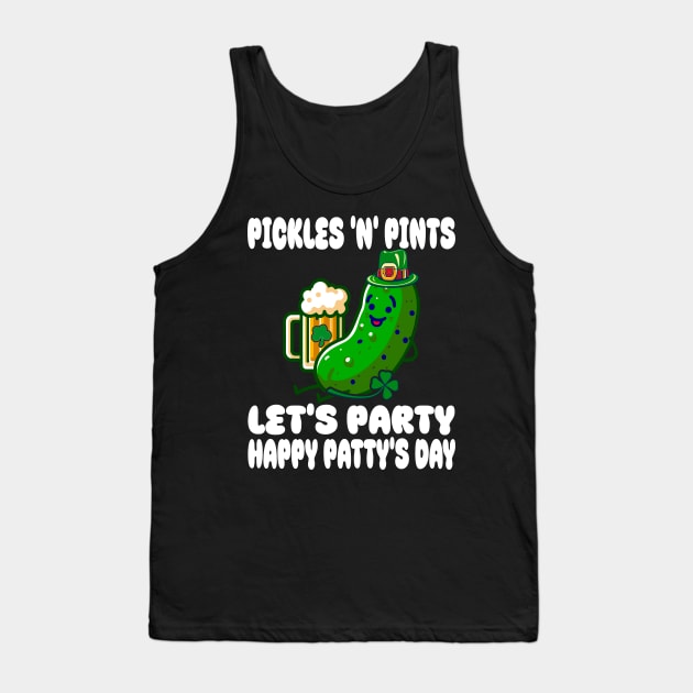 St Pattys Day Tank Top by Outrageous Flavors